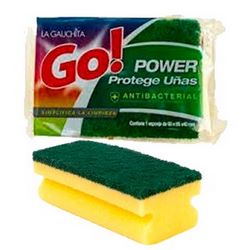 Esponja GO! max Power salva uñas